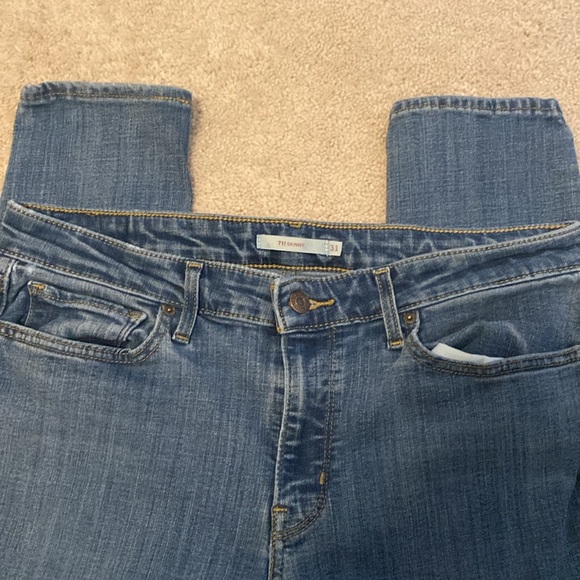Levi Strauss 711 Skinny Jeans Size 31 - Picture 5 of 6